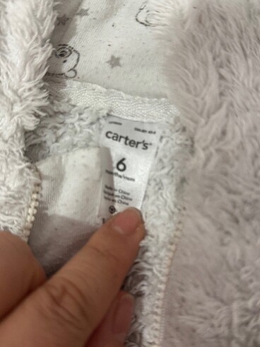 Carters peluş tulum - Görsel 5