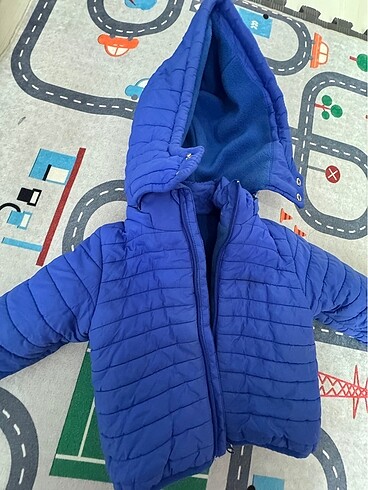 9-12 Ay Beden lacivert Renk Bebe mont