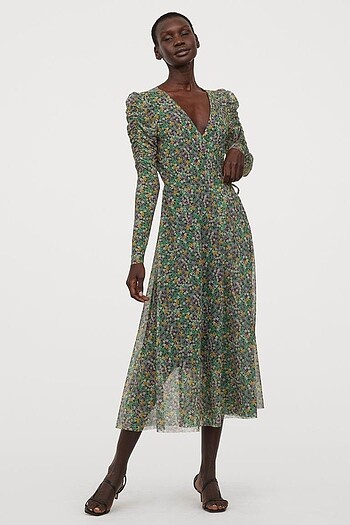 H&M H&M kruvaze elbise