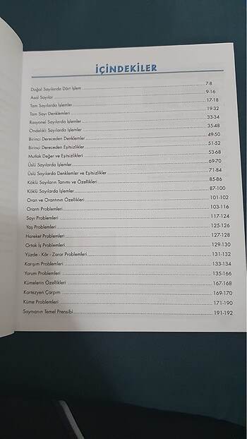 Beden Matematik soru bankası