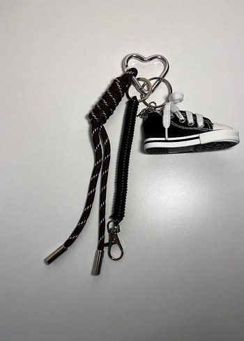 Diğer Siyah Converse Çanta Charmı