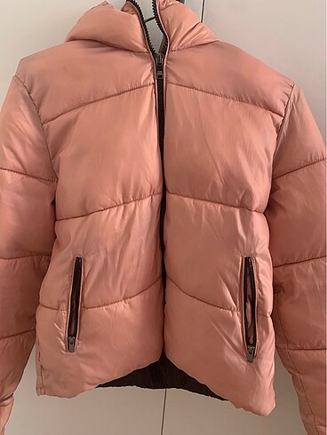 Bershka Pembe Mont