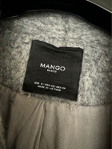s Beden gri Renk Mango kaban
