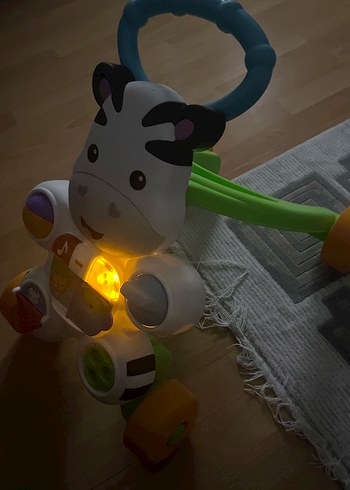 Renkli Zebra Desenli Bebek Yürütücü - Görsel 3