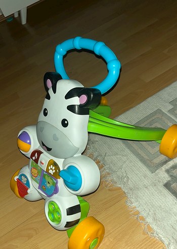 Renkli Zebra Desenli Bebek Yürütücü - Görsel 2