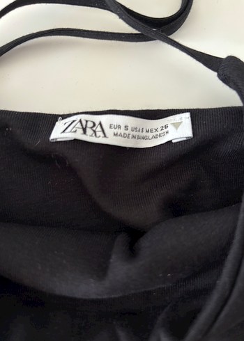 Zara Zara Siyah İnce Askılı Kadın Top