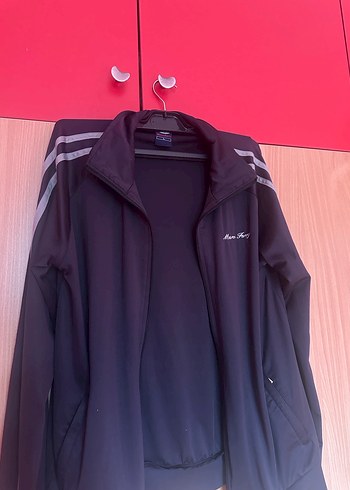 Gri Fermuarlı Kadın Spor Ceket - Görsel 2