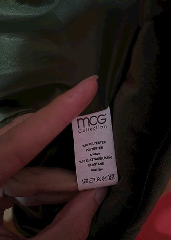 Parlak Yeşil Kadın Mini Mont - Görsel 4