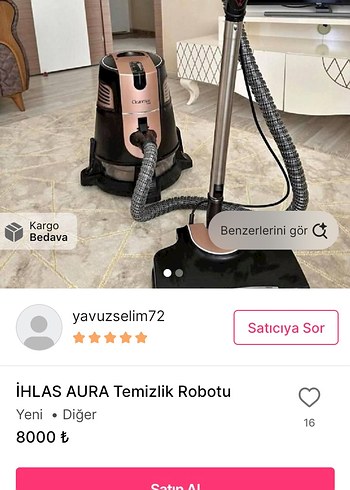 sakin bu satıcıdan bir şey almayın dolaricidir - Görsel 2