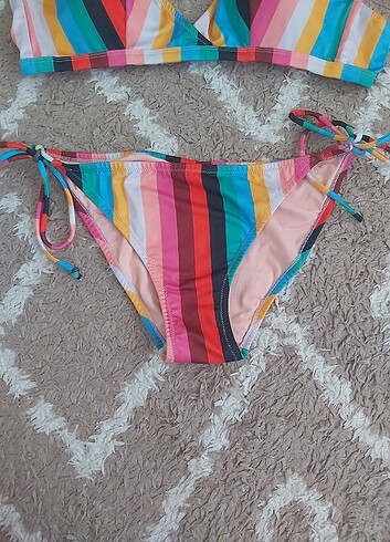 36 Beden Koton Bikini Takımı