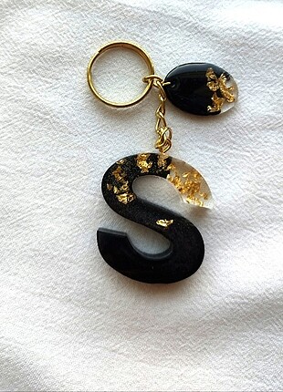 Elegance Gold Harf Anahtarlık