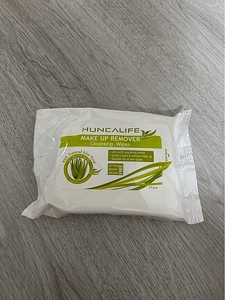 Huncalife Aloe Vera Özlü Makyaj Temizleme Mendili