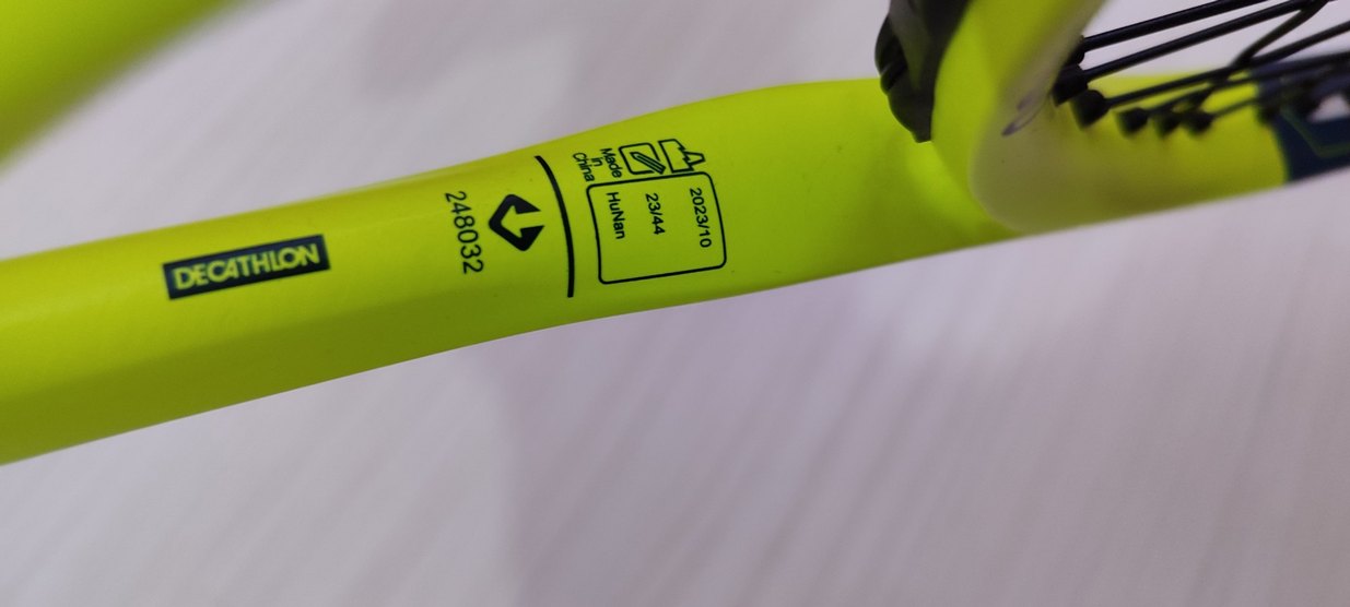 Renkli Sarı Tenis Raketi artengo - Görsel 3