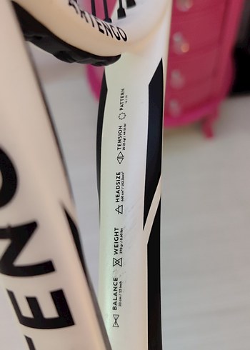 Beyaz Artengo Tenis Raketi - Görsel 4