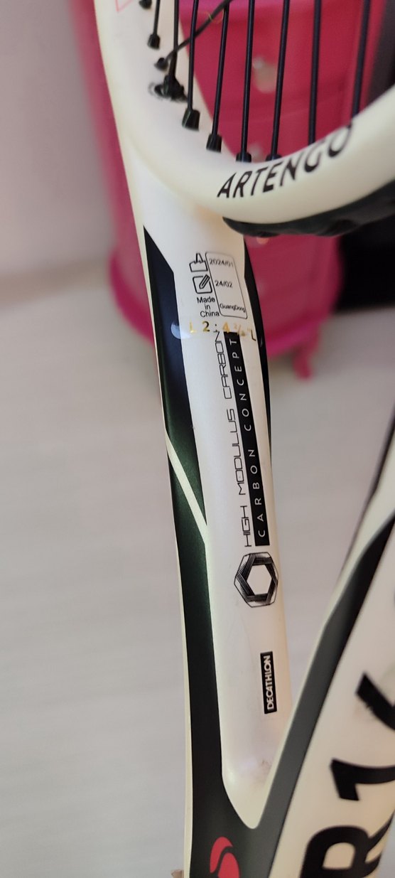 Beyaz Artengo Tenis Raketi - Görsel 5