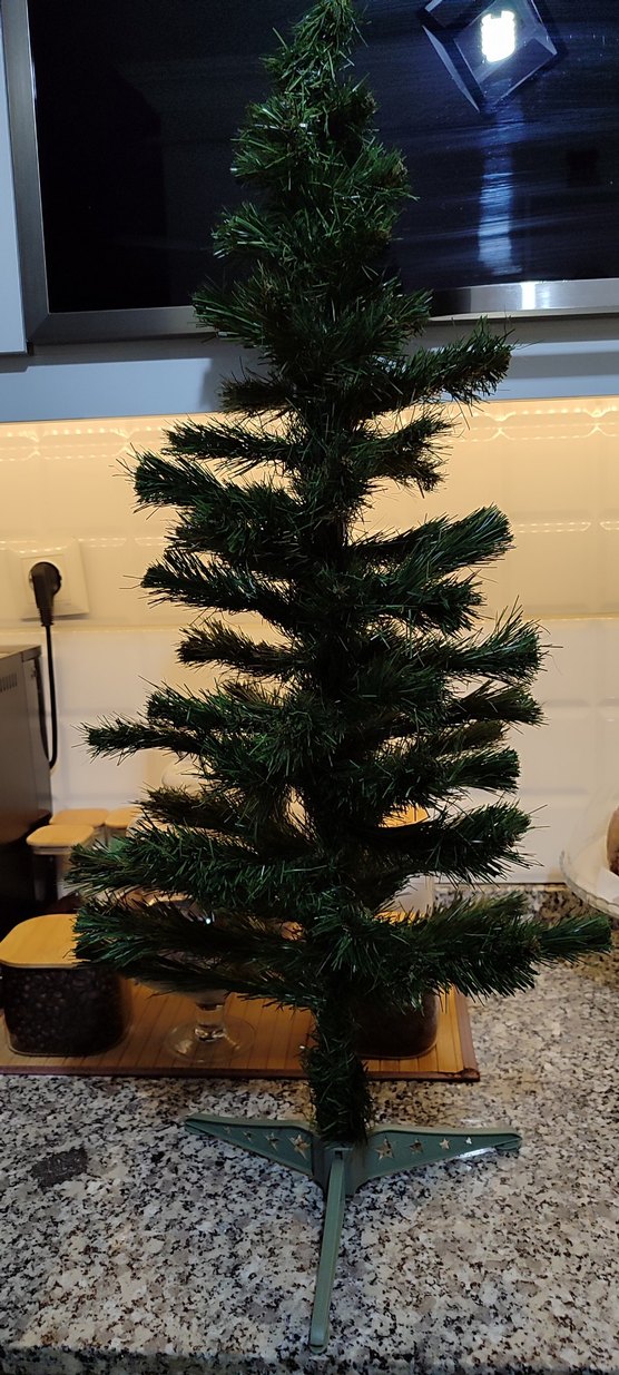 Koyu Yeşil Mini Yılbaşı Ağacı 80 cm - Görsel 2