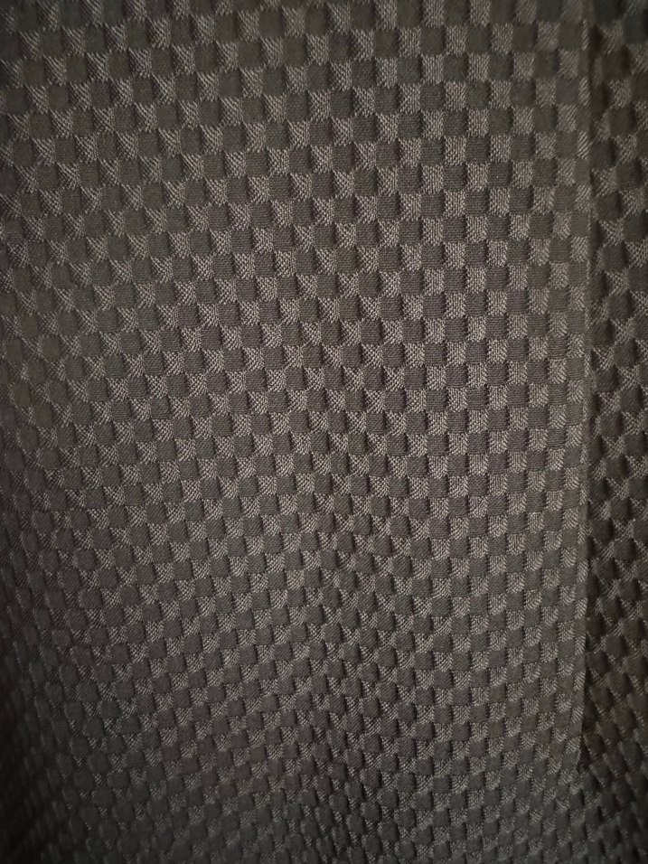 V Yaka Siyah Midi Ofis Elbisesi - Görsel 3