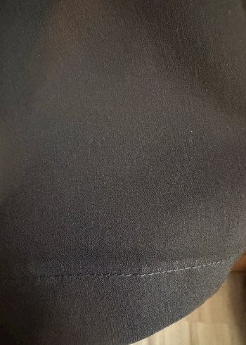 Düğmeli Kahverengi Mumlu Deri Kadın Ceket - Görsel 6