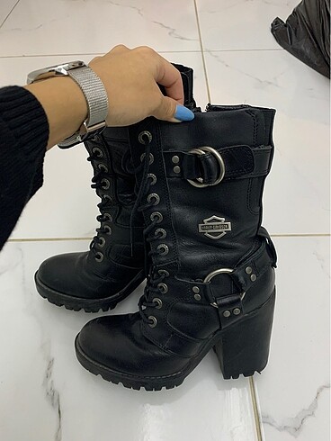 Harley davidson topuklu bot