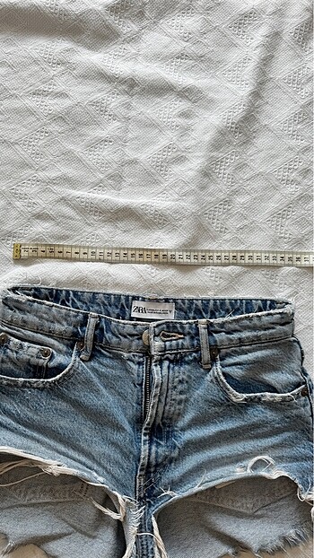 xs Beden mavi Renk Zara mini kot şort