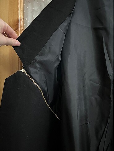 Keten siyah yelek - Görsel 3