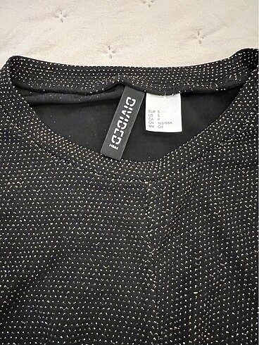 H&M H&M crop parlak bluz