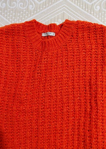 Kadın Kot Şort süveter - Görsel 3