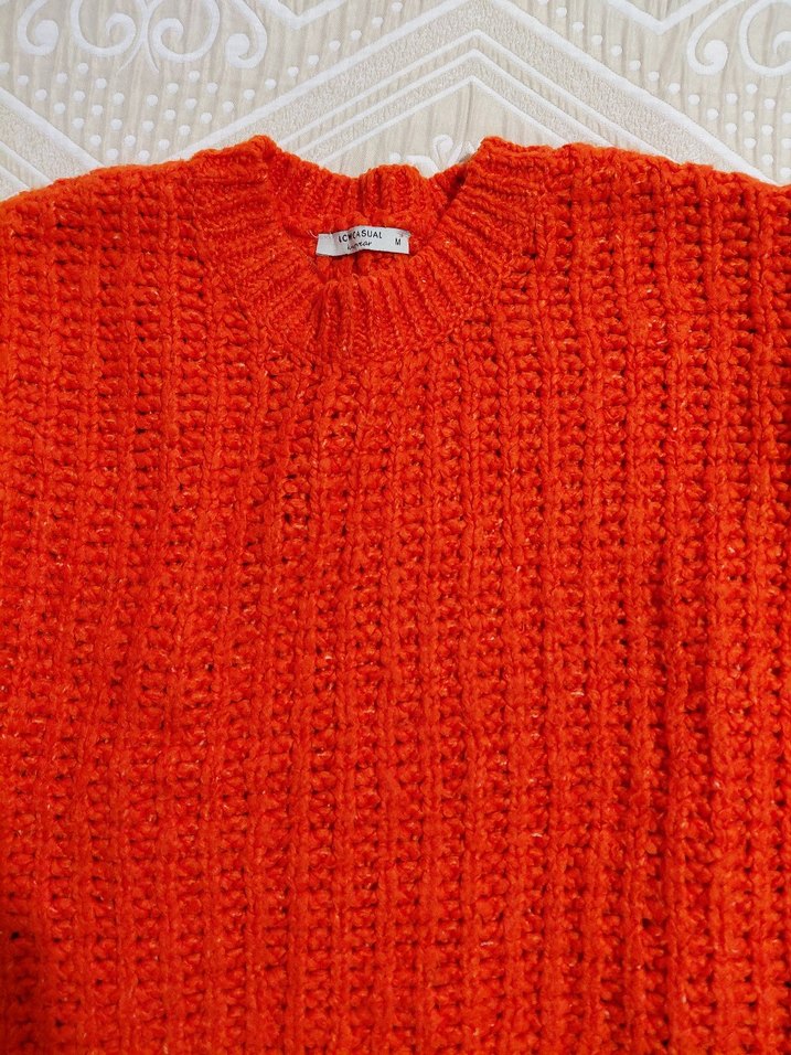 Kadın Kot Şort süveter - Görsel 3