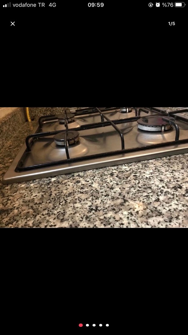 Gri 4 Gözlü Ocak - Görsel 3