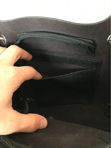  Beden Zara siyah çanta