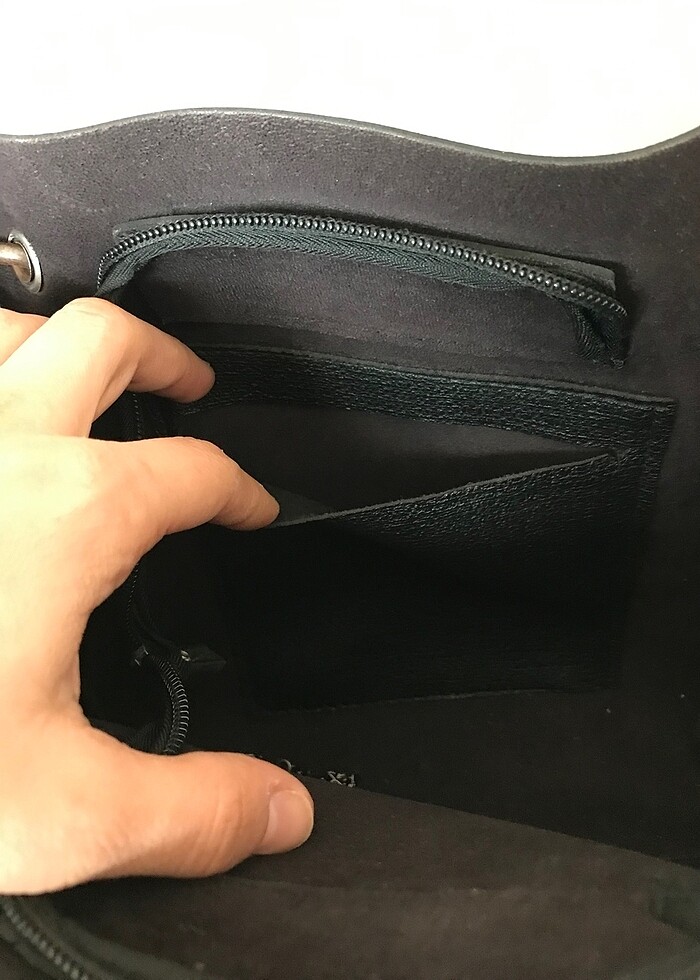 Zara siyah çanta - Görsel 3