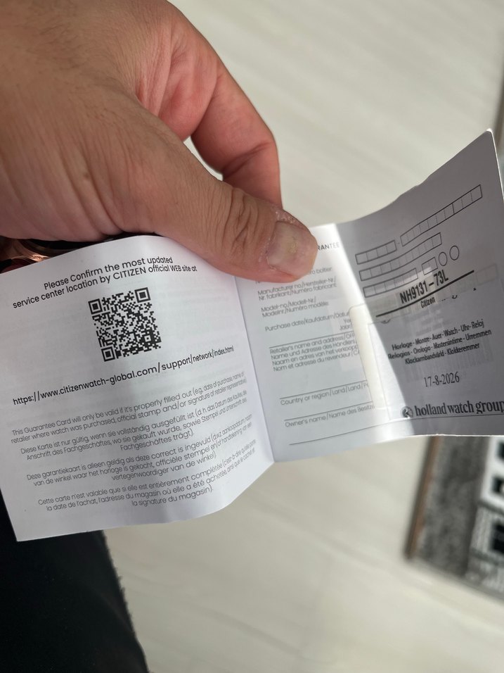 Citizen Mavi Otomatik Saat — görsel 11/12