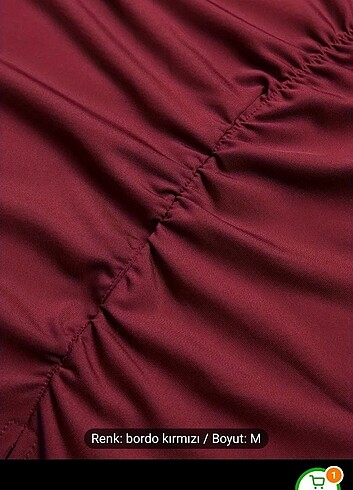 m Beden bordo Renk bordo şık yırtmaçlı elbise