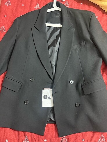 SUUD Collection Janet Siyah Blazer Ceket