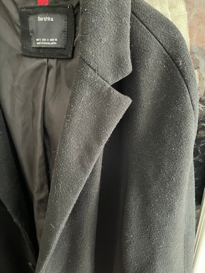 Siyah Uzun Kaban - Görsel 4