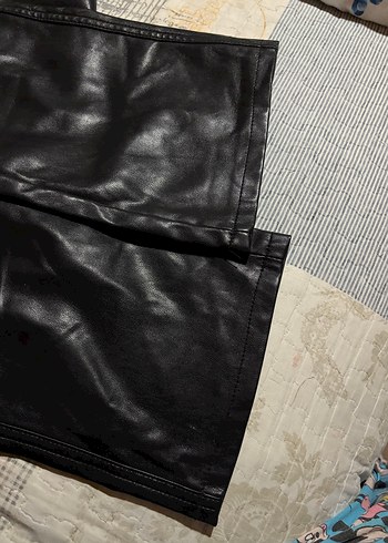 bershka deri pantolon - Görsel 4
