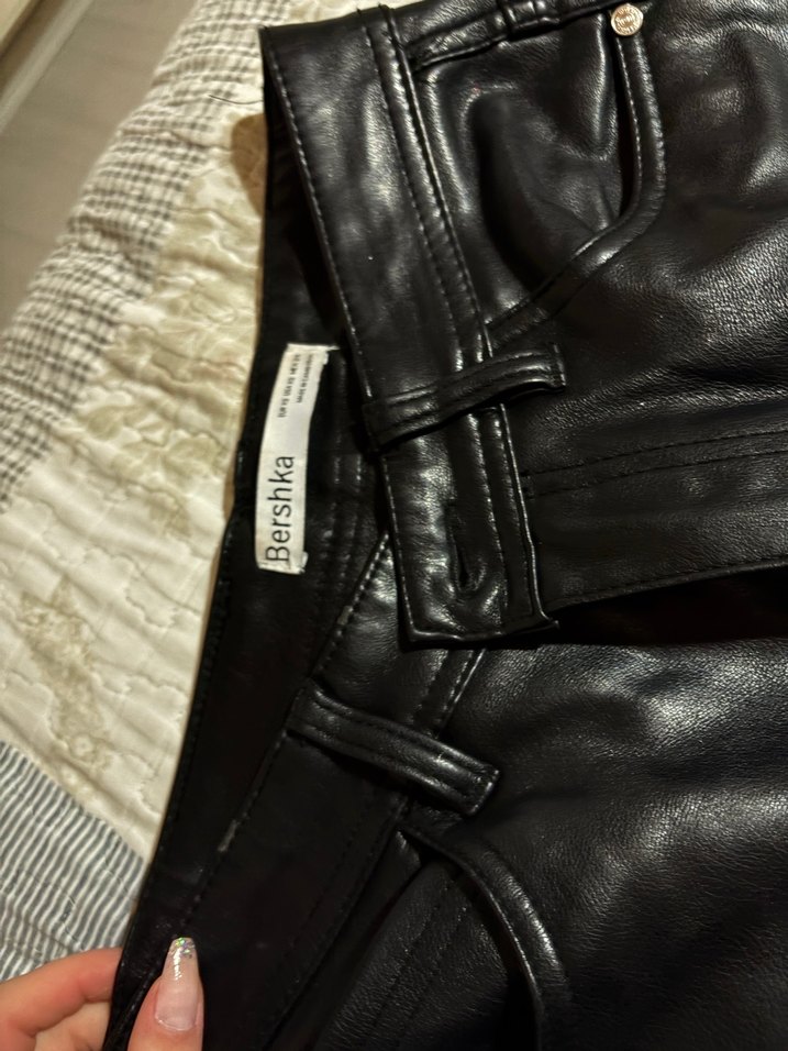 bershka deri pantolon - Görsel 3