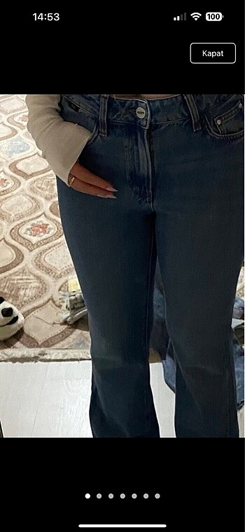 mavi miav high rise flare jean