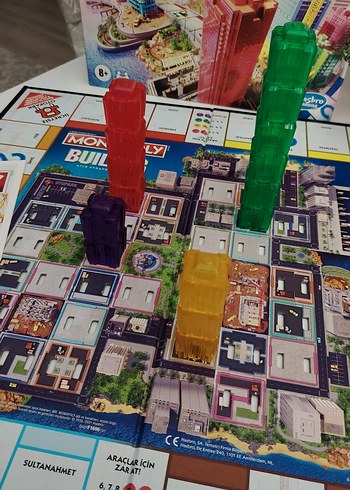 HASBRO Monopoly Builder Kutu Oyunu - Görsel 2