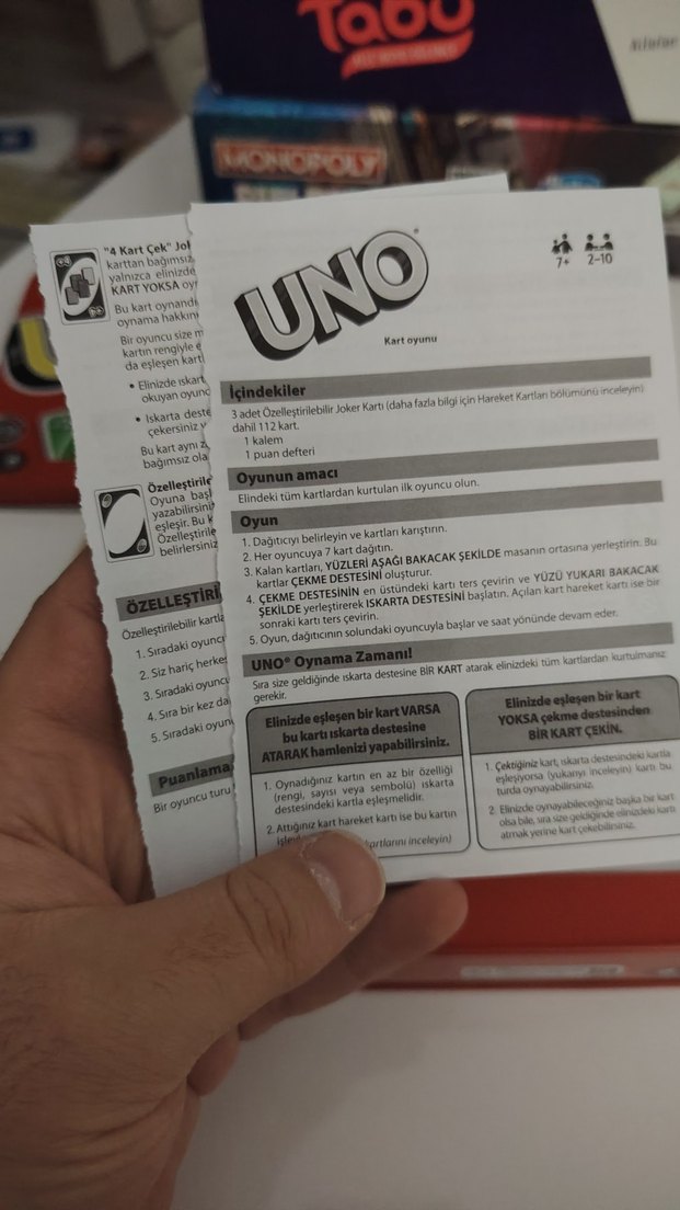 UNO Deluxe Kutu Oyunu - Görsel 5