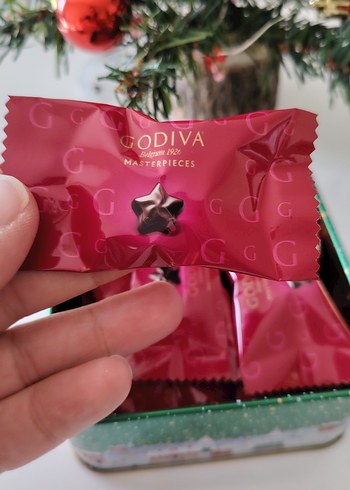 GODİVA Yeni Yıl Metal Kutu  - Görsel 5