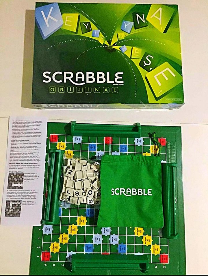 Scrabble Orijinal Kelime Oyunu Türkçe - Görsel 2