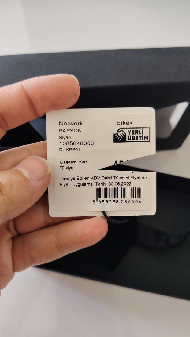 NetWork Siyah Erkek Papyon - Görsel 3