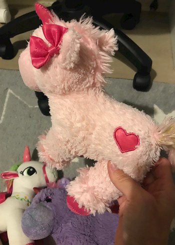 Diğer Renkli Peluş Unicorn Oyuncaklar