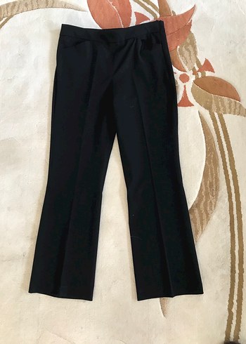 Zara boru paça siyah kumaş pantolon