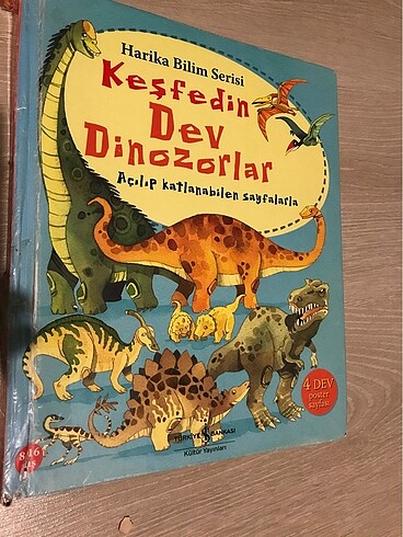Dinozor kitap ve oyuncak