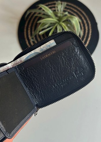 Hakiki deri erkek cüzdanı - Görsel 5