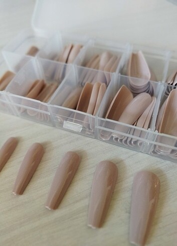 Balerin model takma tırnak - Görsel 6