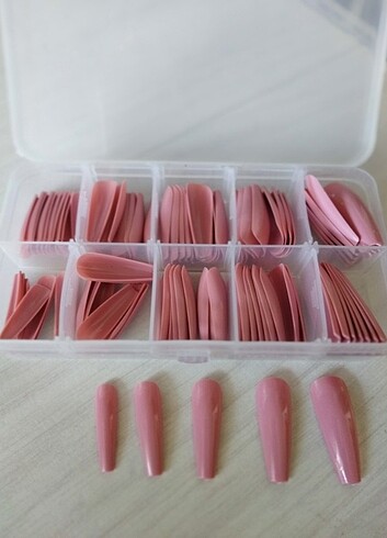 Balerin model takma tırnak - Görsel 11