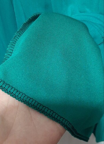 40 Beden yeşil Renk #abiye #elbise #sıfir #yesil